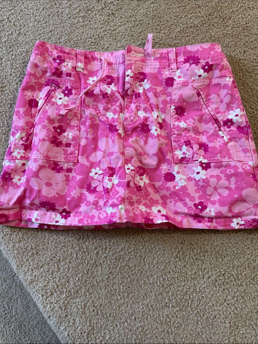 Circo Pink Floral Skort